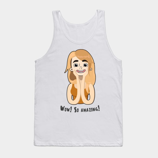 Me and You - Wow! So Amazing! Tank Top by ARHEstore